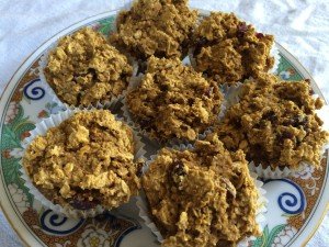 Banana Oat Bran Muffins